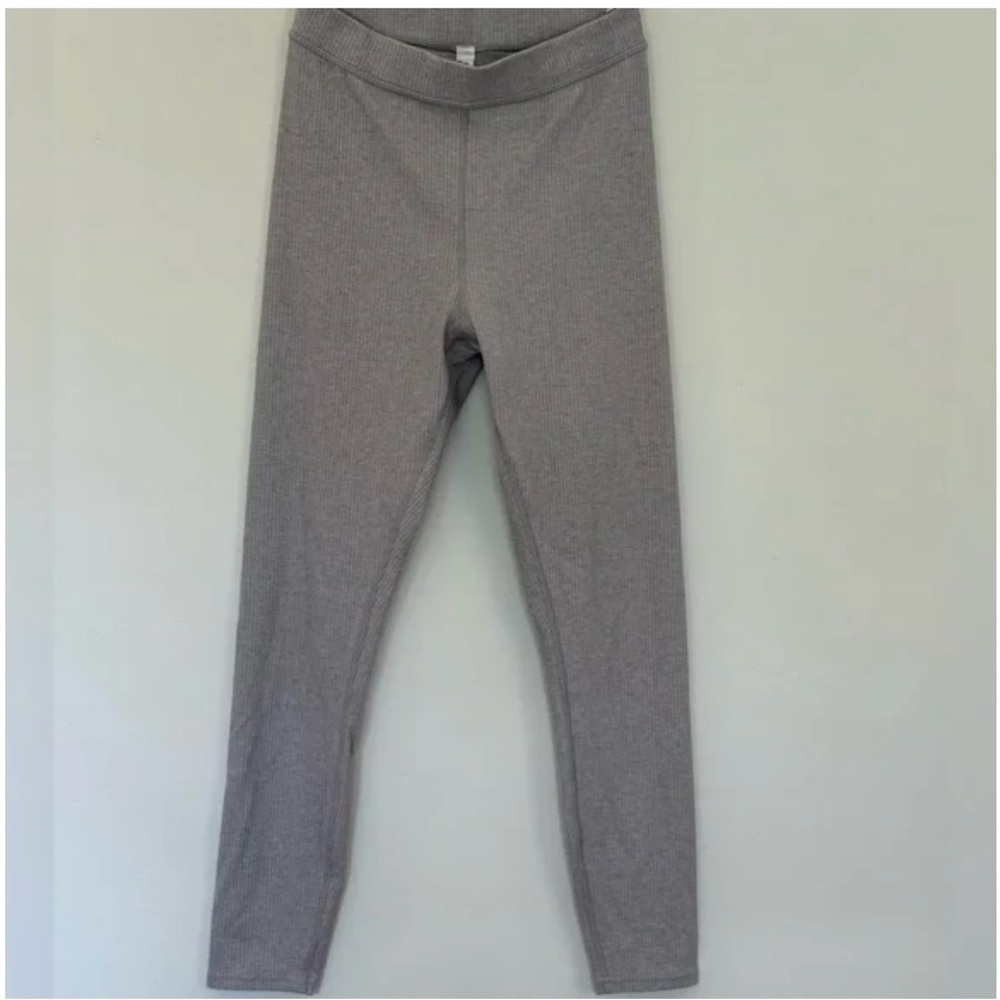 AlO yoga Gray High-Waisted Leggings